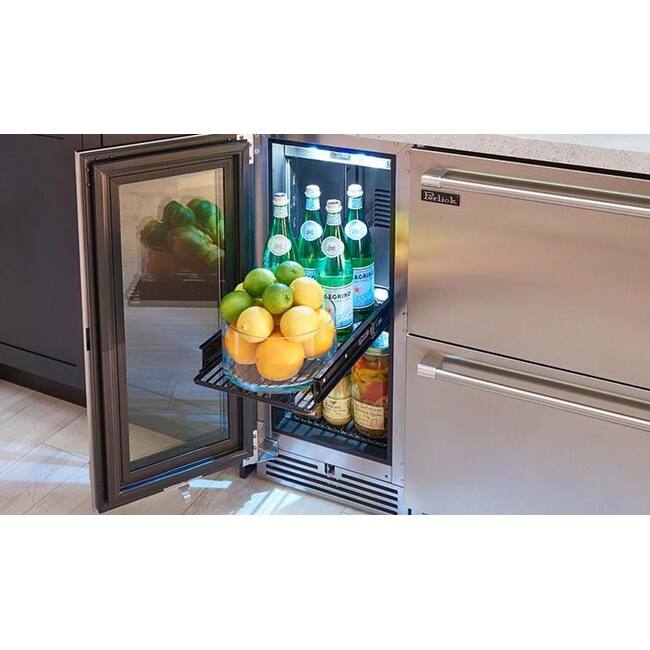 Perlick 15 Inch Wide 2.8 Cu. Ft. Compact Refrigerator with Left Hinge