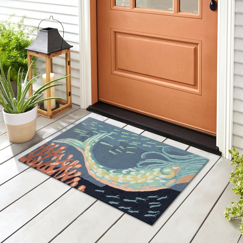Liora Manne Frontporch Siren Sighting Indoor/Outdoor Area Rug