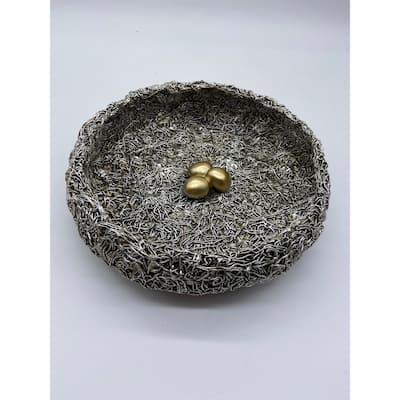 Silver Nest with Golden Eggs