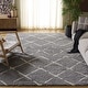 preview thumbnail 9 of 154, SAFAVIEH Arizona Shag Nevada 1.2-inch Thick Rug