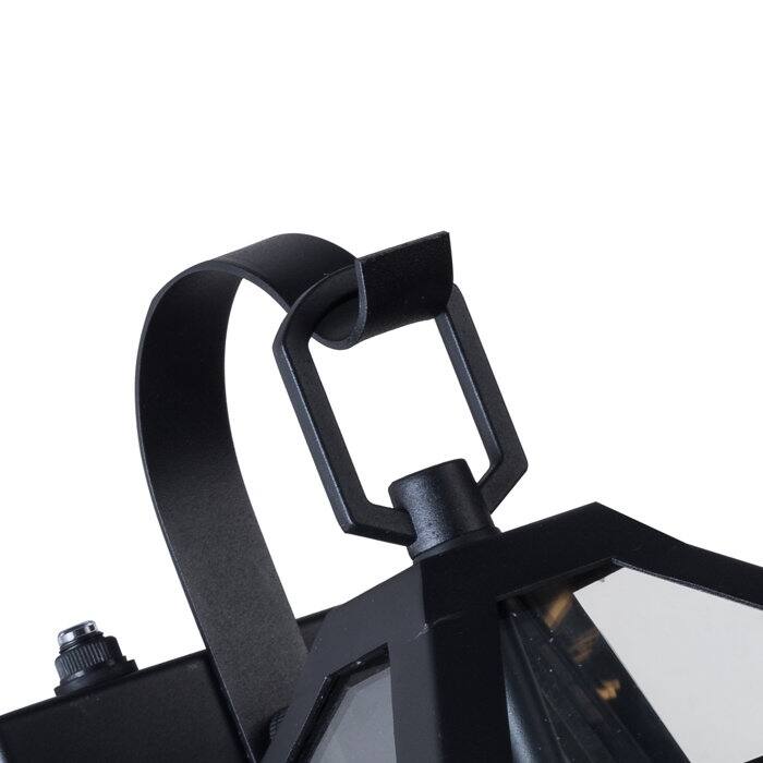 Maxax Black Metal Outdoor Wall Light