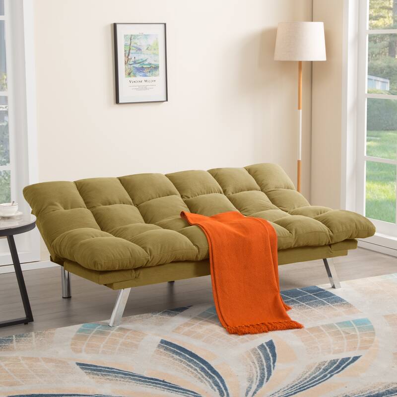 Multifunctional Sofa Bed,Foldable 2-Seater Sofa
