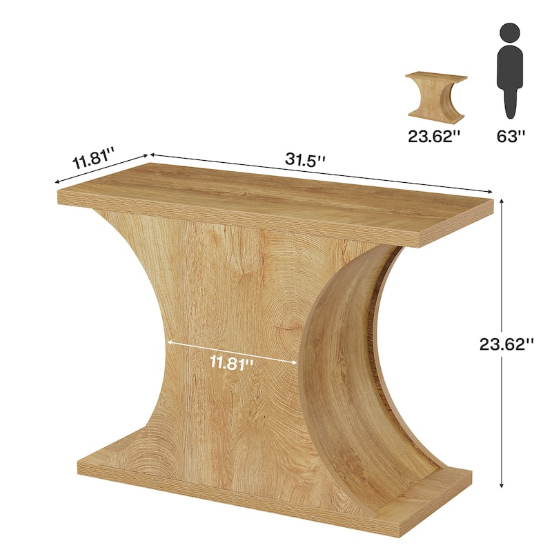 31.5" Modern Side Table