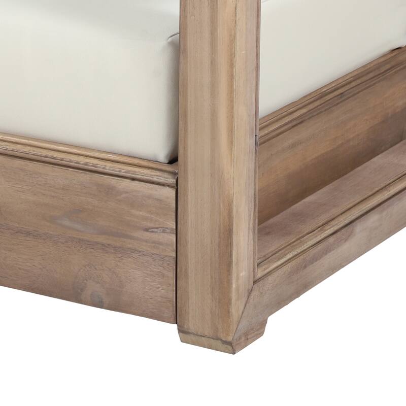 Westchester Acacia Wood Chat Set by Christopher Knight Home