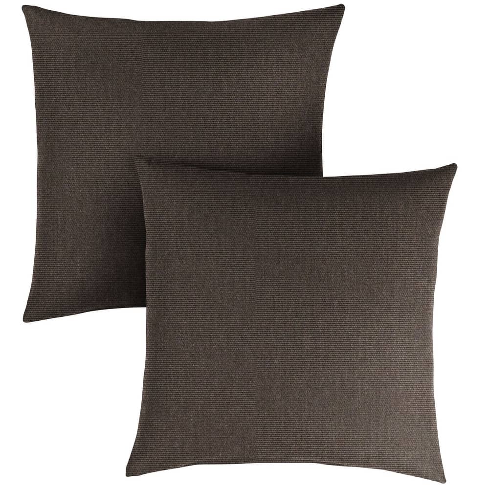Sorra Home Sunbrella Outdoor Knife Edge Pillow Set of 2
