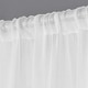 preview thumbnail 2 of 6, ATI Home Belgian Sheer Window Curtain Panel Pair with Rod Pocket