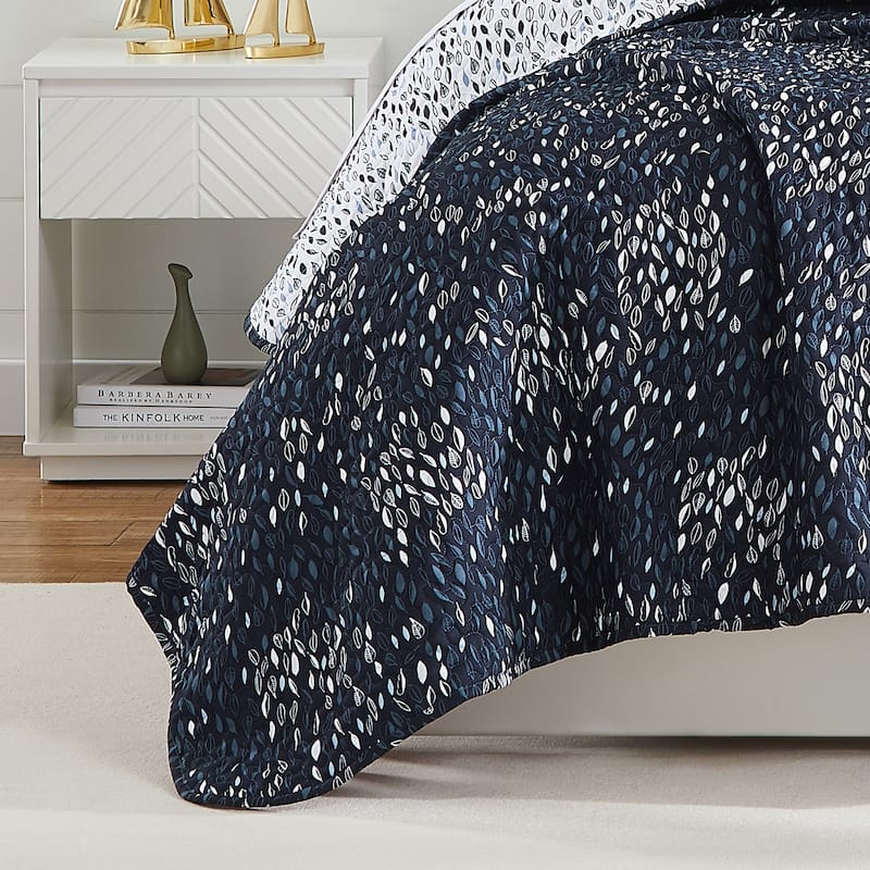 Botanical Leaves 6 piece Quilt Bedding Set