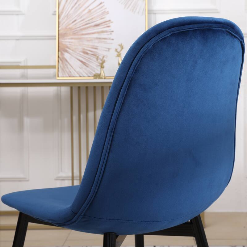 Contemporary Fabric Dining Chairs for Dining Room, Set of 4