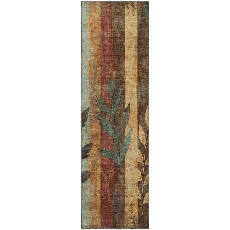 Premium Washable Super Soft Modern Floral Mayfield Rug