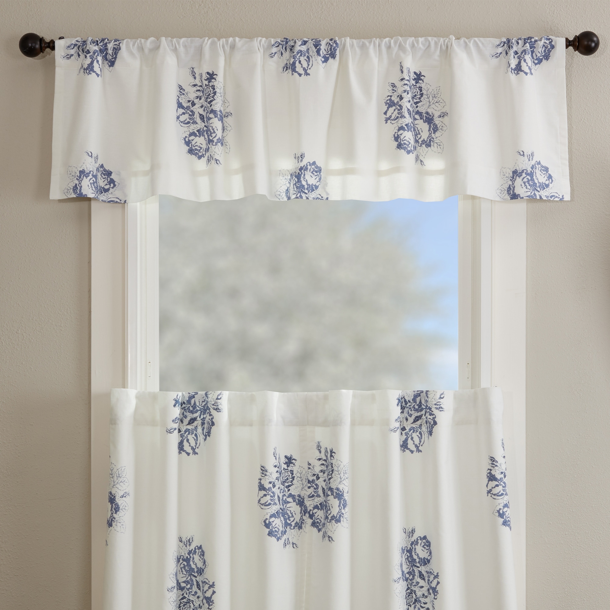Lydia Blue Valance