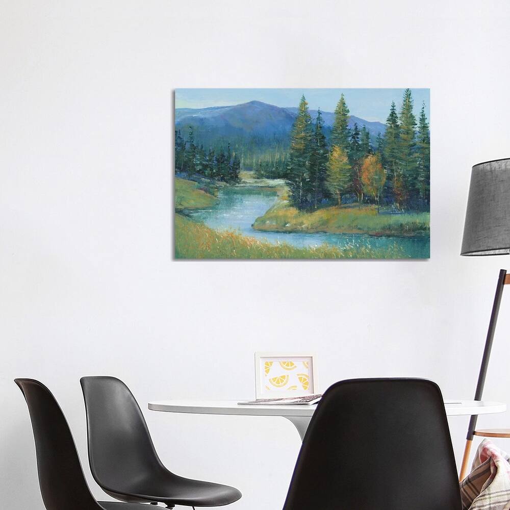 iCanvas "Trout Stream II" by Tim OToole Canvas Print