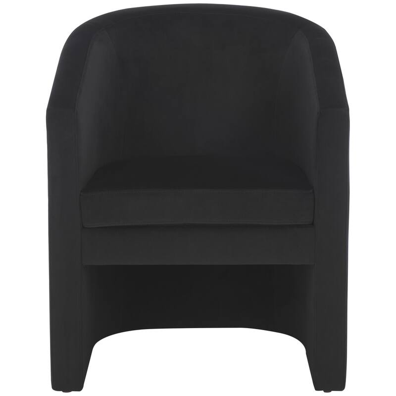 SAFAVIEH Theodosia Barrel Back Accent Chair (Fully Assembled) - W24" x D24" x H30" - 24Wx24Dx30H