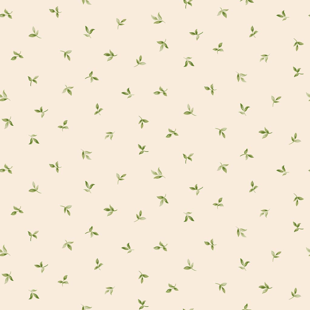 Galerie Wallcoverings Just Kitchens Leaf Toss Vinyl on Non-woven Matte Wallpaper Roll