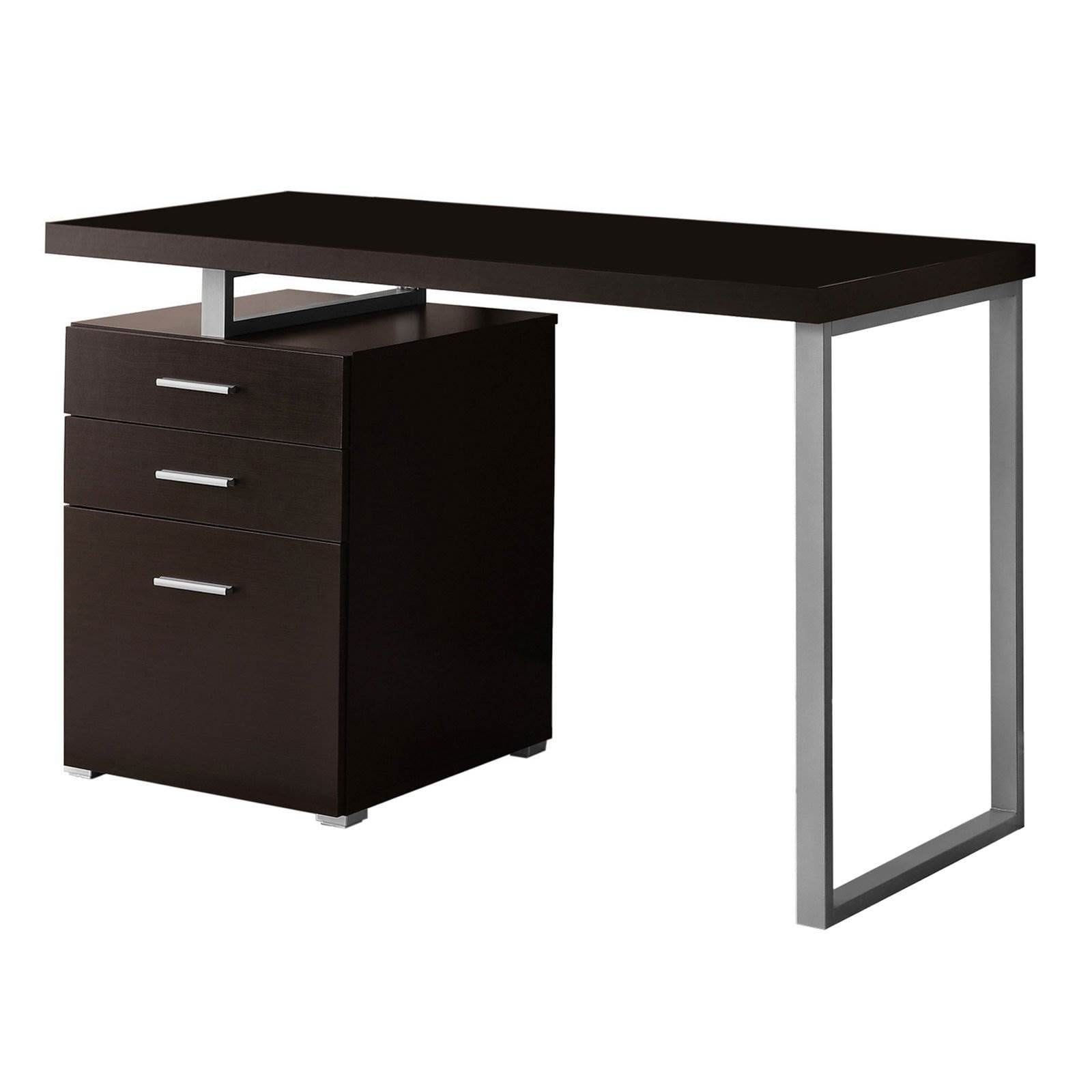 Monarch Specialties 47 Inch Modern Office Furniture Computer Desk Dark Taupe 