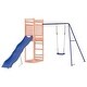 preview thumbnail 2 of 18, vidaXL Swing Set Outdoor Backyard Wooden Playground Equipment for Kids Age 3-8