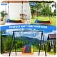 preview thumbnail 20 of 20, Trekassy 700lb Giant 60" Platform Tree Swing, Saucer Swing sets for backyard