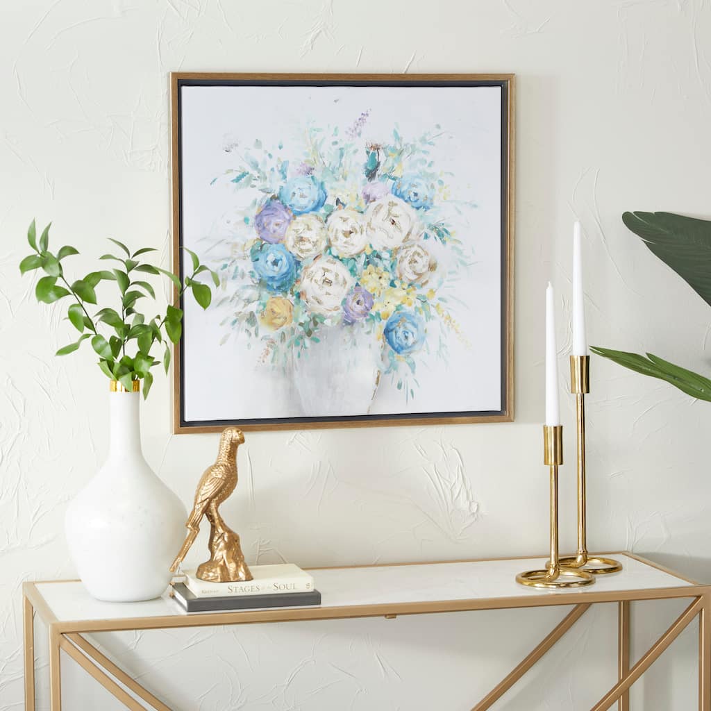 Multi Polystone French Country Framed Wall Art