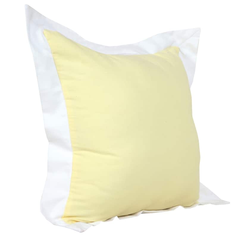 Sevita Bright Bordered Throw Pillow