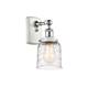 Option Deco Swirl / White and Polished Chrome