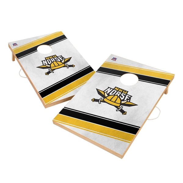 slide 2 of 5, Northern Kentucky University Norse Regulation 2x4 Cornhole Set
