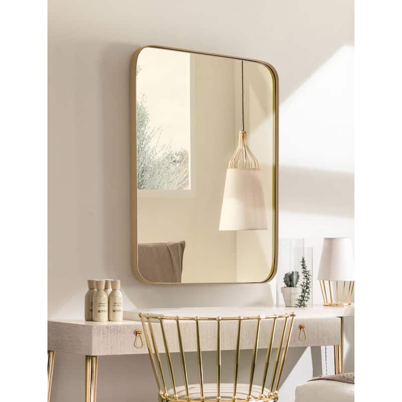 SUMMER STAR Gold Wall Mirror - 22x30