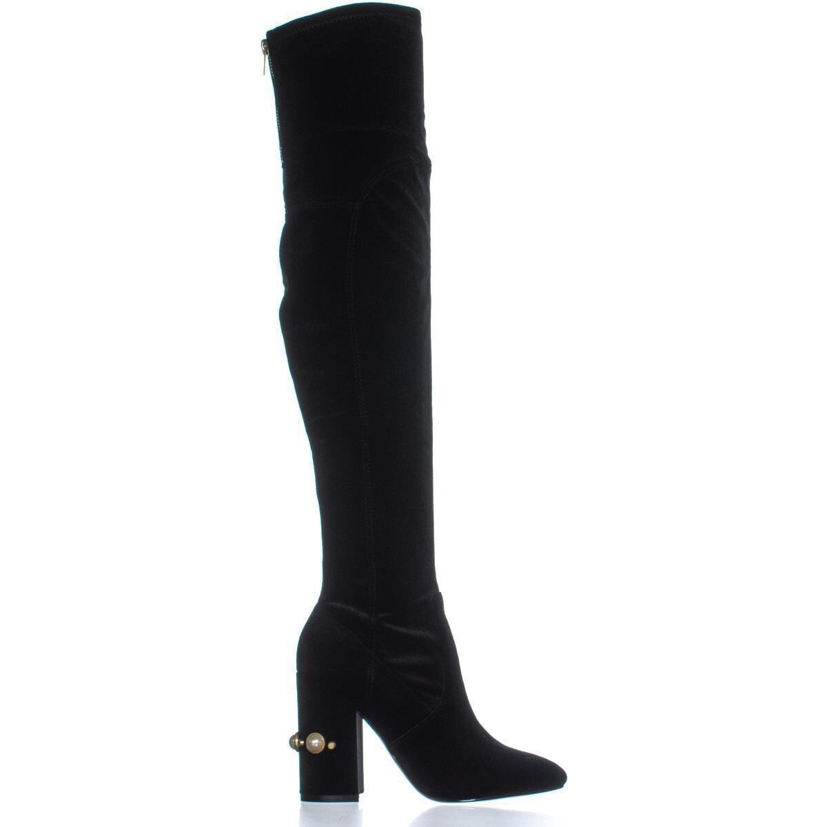 Shop Ivanka Trump Tamir Over The Knee Boots Black Overstock 25459039