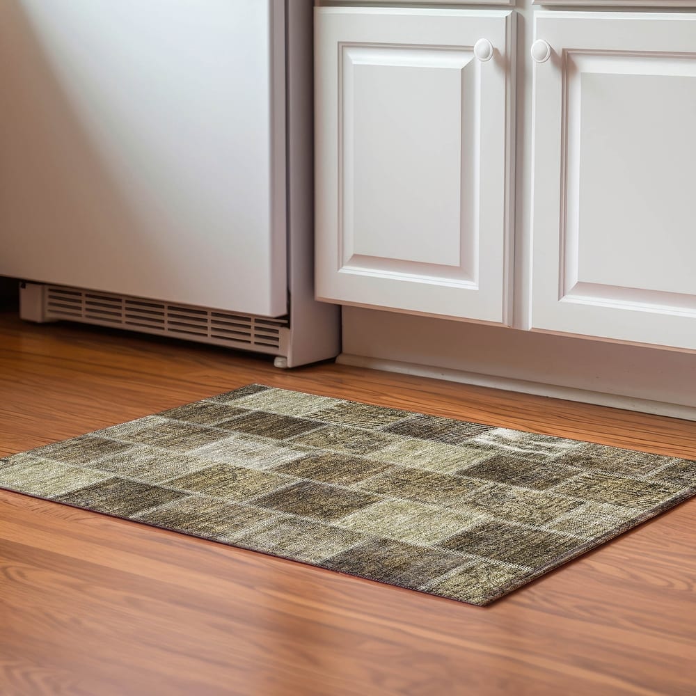 Premium Washable Super Soft Vintage Patchwork Mayfield Rug