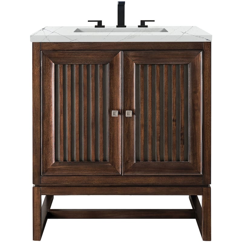 James Martin Vanities E645-V30-3ENC Athens 30" Wall Mounted and Free