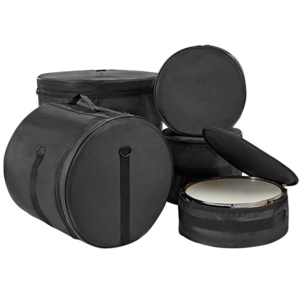 5-Piece Drum Bag Kit, Durable 1680D Oxford Material - 4.92 ft 0.39 in