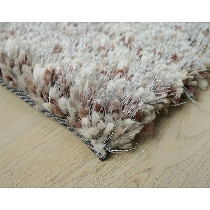 Lisbon Collection Hand Woven Mixed Color Thick Area Rug