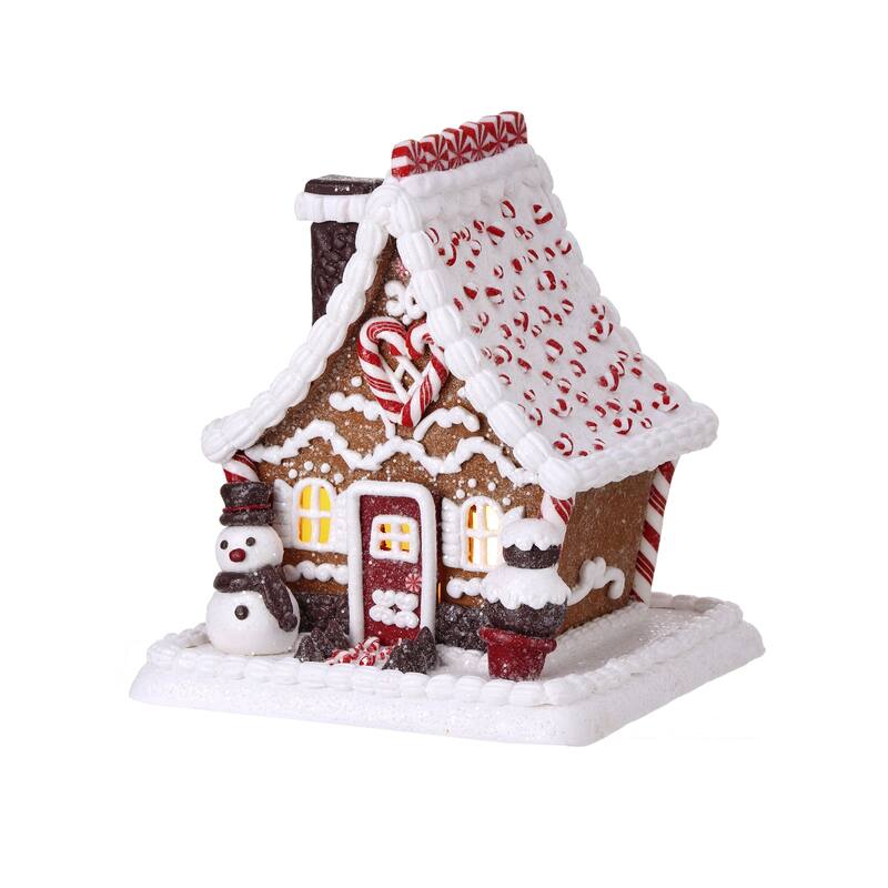 7"Led Peppermint Dreams Candy House