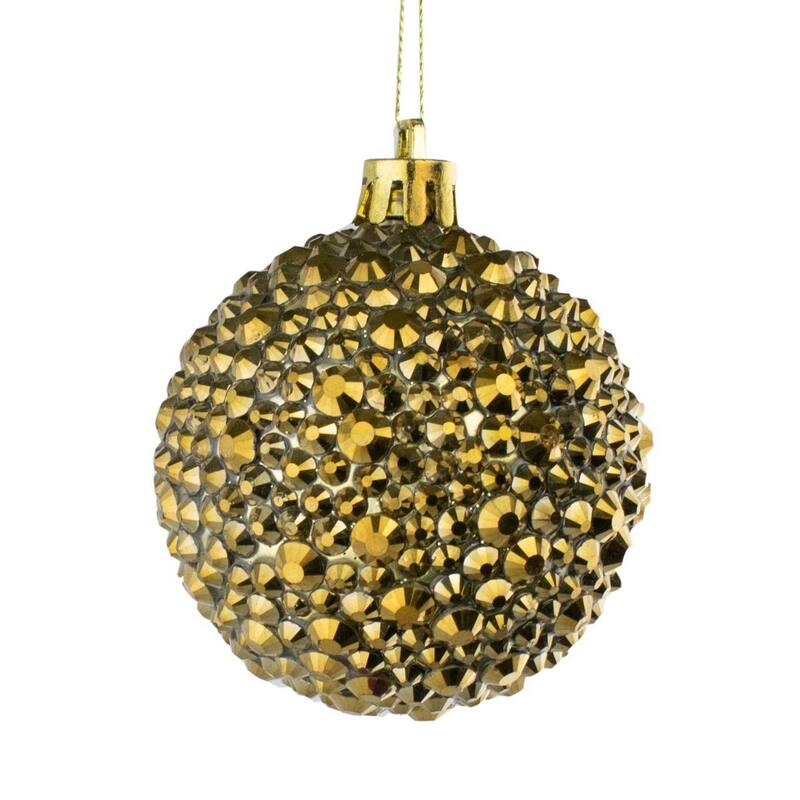 Sparkles Home Rhinestone Ornament - Gold