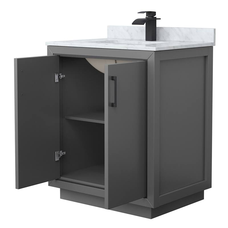 Wyndham Collection WCF1111-30S-NAT-MXX Icon 30" Free Standing Single
