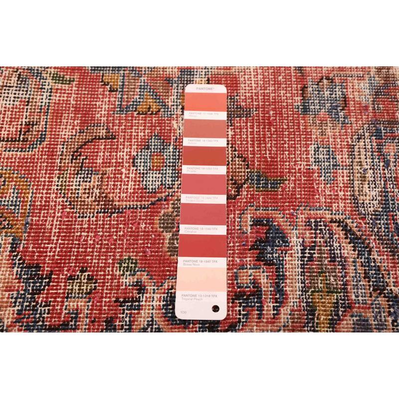 ECARPETGALLERY Hand-knotted Antalya Vintage Red Wool Rug - 9'8 x 12'1