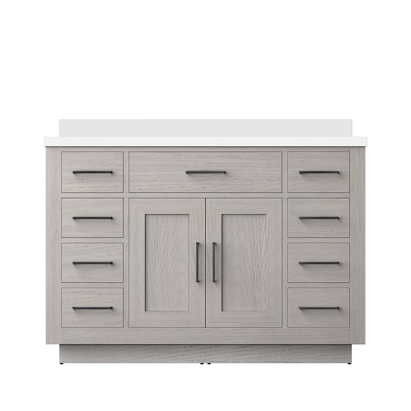 Abbey Bath Vanity with Cultured Marble Top and Sink