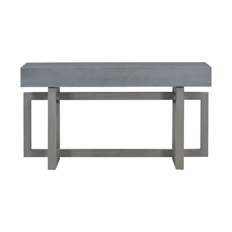Elegant Console Table with Three Drawers