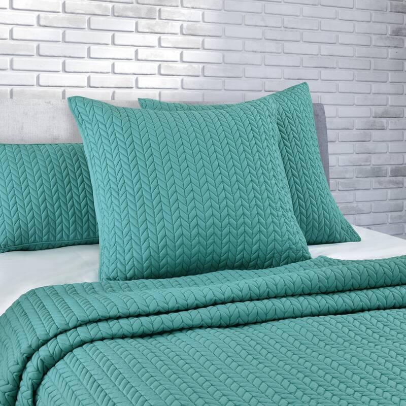 Cayman Quilted Pillow Sham