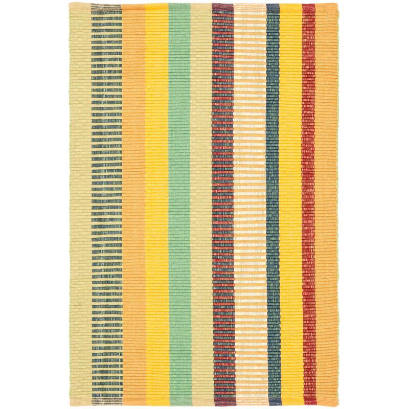 SAFAVIEH Handmade Penfield Burgis Casual Cotton Rug - 5' x 8' - Multi - Rectangle