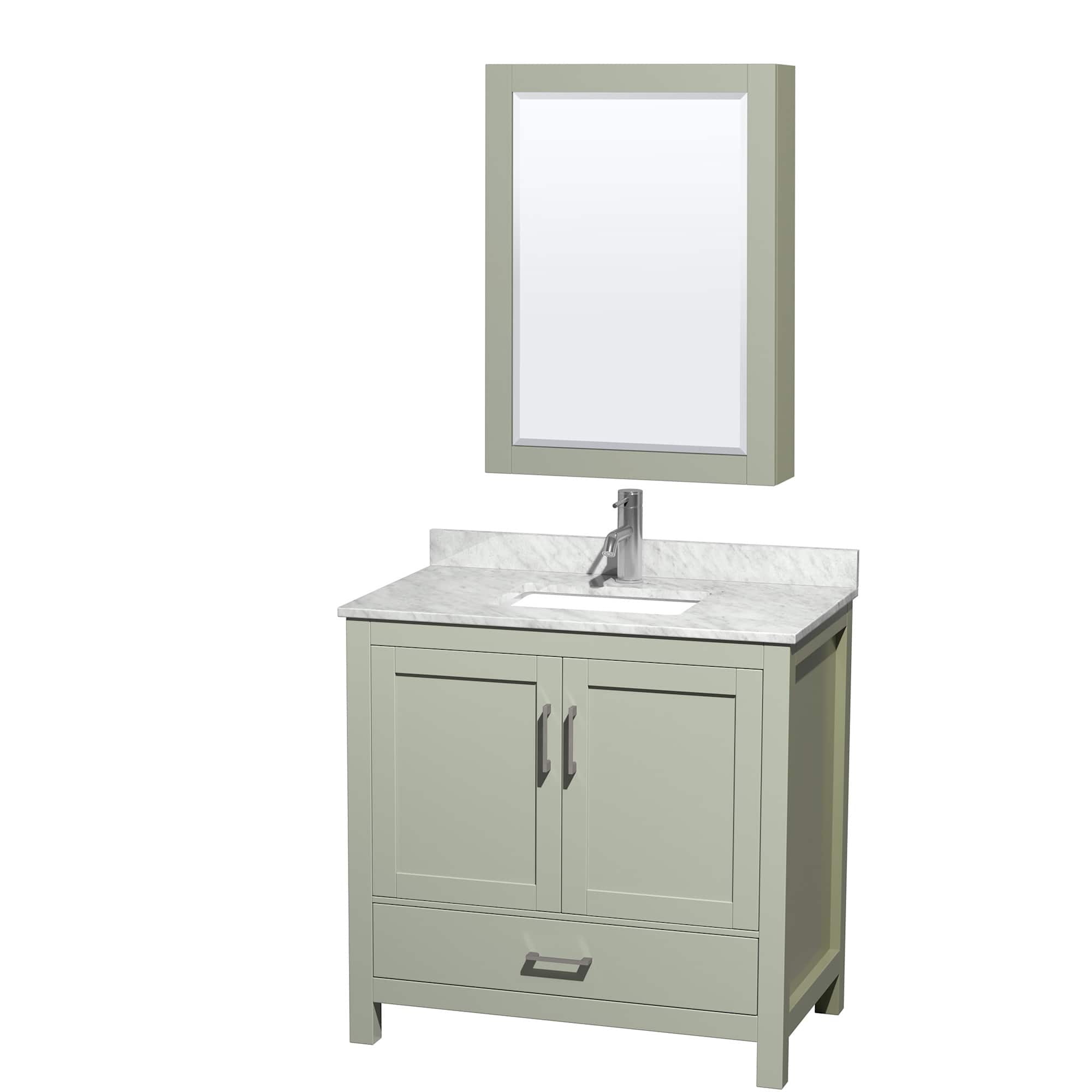 Option Light Green / Brushed Nickel Hardware