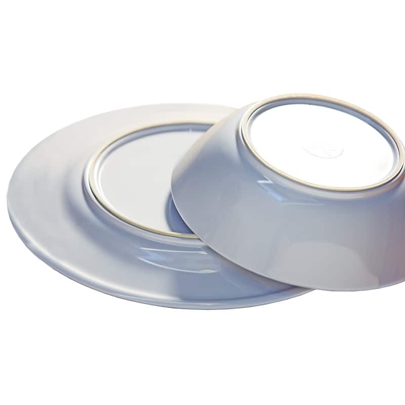 Coastal Melamine Tableware Set (Non-Slip)