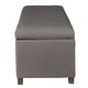 preview thumbnail 12 of 19, Porch & Den Large Tufted Storage Bench