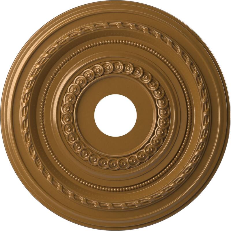 3 1/2" Inside Diameter - Cole Thermoformed PVC Ceiling Medallion