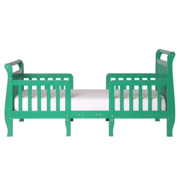 slide 2 of 3, Dream On Me Emma Green 3-in-1 Convertible Toddler Bed