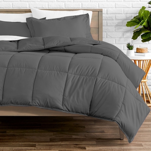 Bare Home Hypoallergenic All-Season Down Alternative Comforter Set. Opens flyout.