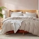 preview thumbnail 52 of 175, Nestl Ultra Soft Double Brushed Microfiber Duvet Cover Set with Button Closure Linen - California King