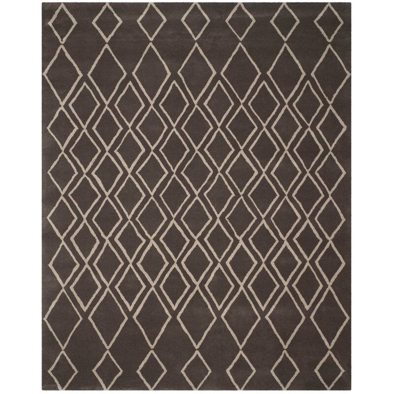 SAFAVIEH Handmade Soho Kaila Moroccan N.Z. Wool/ Viscose Rug
