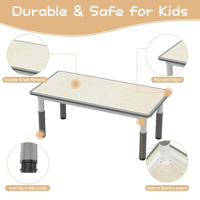 Kids Table and 4 Chairs Set