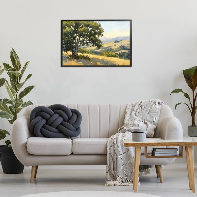Stupell On The Hilltop Scenery Framed Giclee Art Design By LSR Creative Studio