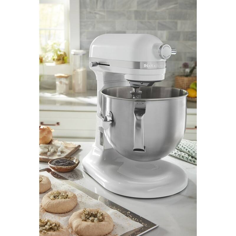 KitchenAid Refurbished 7 Quart Bowl-Lift Stand Mixer, RKSM70 - White