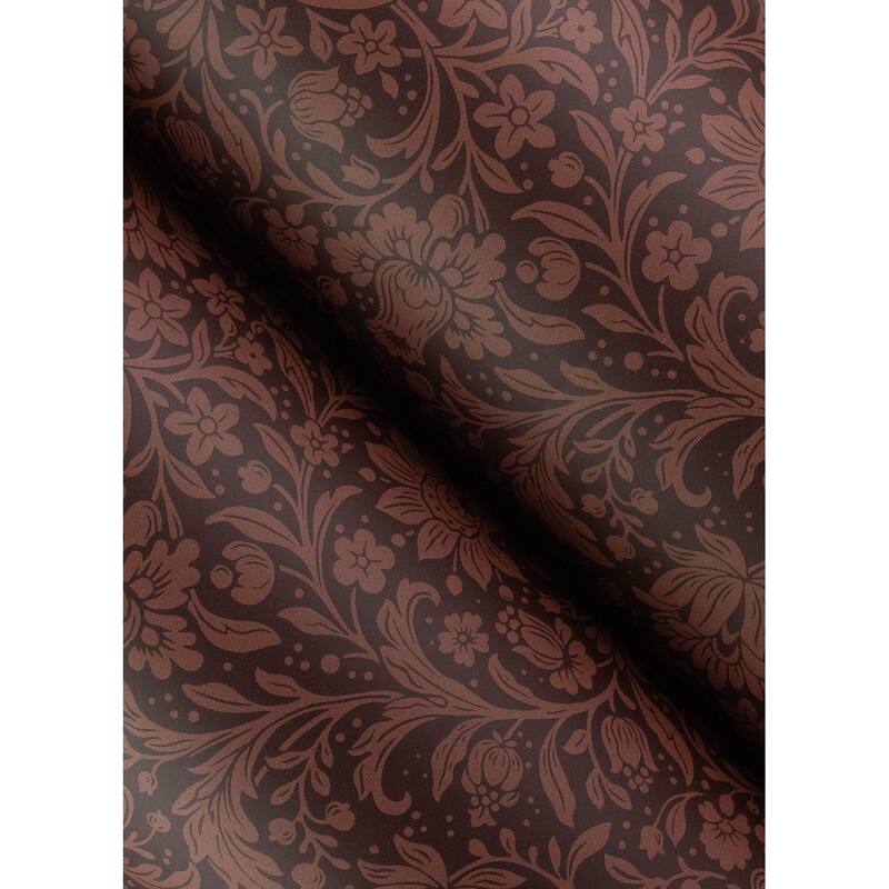 Chris Loves Julia x A-Street Prints Hague Burgundy Floral Trail Wallpaper